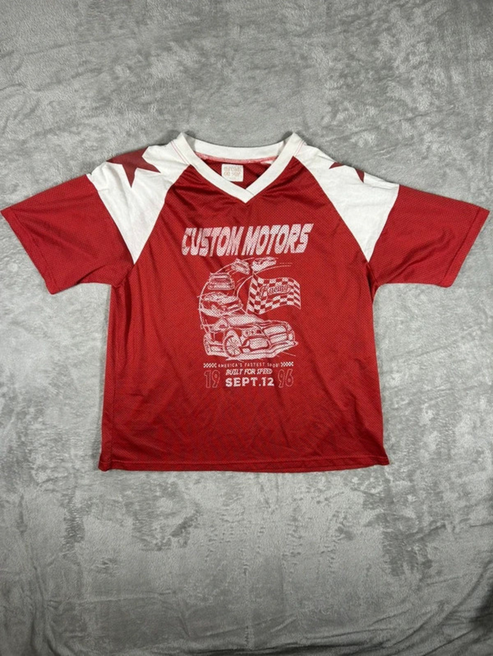 vintage threads on 9th racing jersey size xl